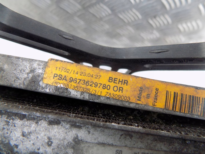 фото №5, Citroen c4 grand picasso ii 308 t9 2013- pas переднє радіатор 2.0hdi