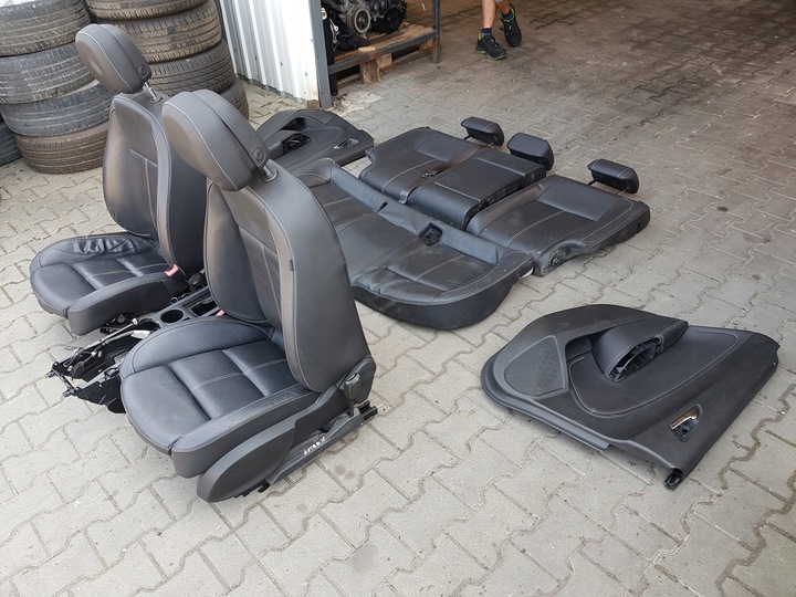 фото №4, Opel astra 4 iv j hb сиденья кожаные диван 5d