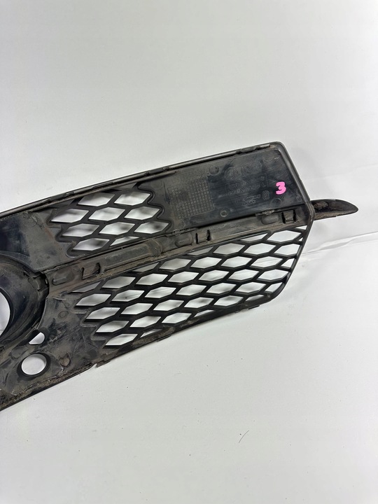 фото №6, Q5 8r s-line рестайлінг решітка бампера ліва pdc чорна 8r0807681s