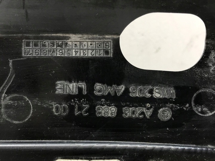 фото №11, Решётка бампера mercedes w206 amg line камера