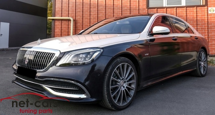 фото №10, Спойлер накладка бампер mercedes s w222 lif 17- m