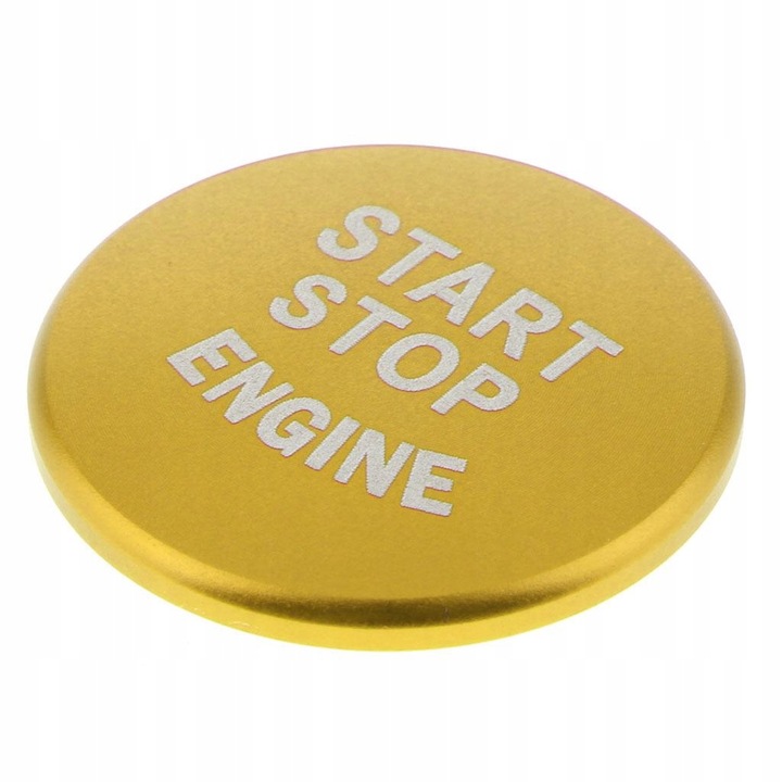 фото №1, Car стайлинг двигатель push button sticker cover fits for golden