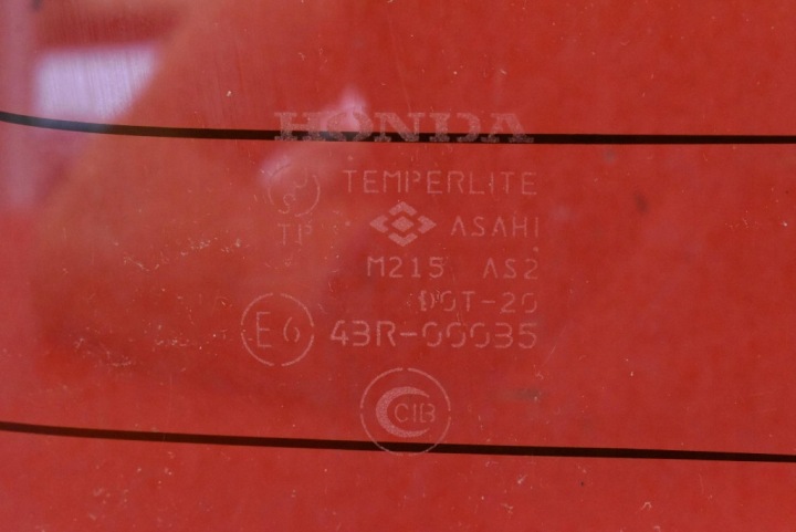 фото №6, Стекло зад задняя honda crv 1 i 95-99