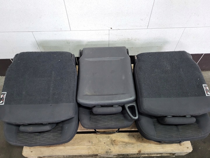 фото №14, Renault scenic ii рестайлінг сидіння сидіння ii rzędu диван