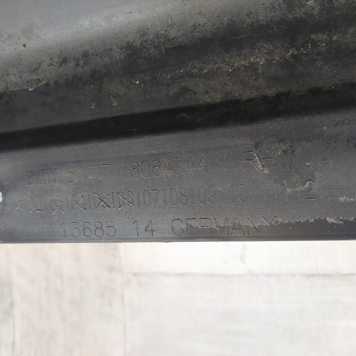 фото №14, Bmw 5 g30 g31 планка порогова накладка м-пакет права 8064744