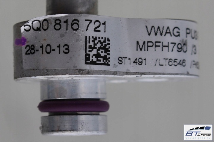 фото №13, Vw audi skoda seat трубки климат кондиционера tsi 5q0816721 5q0820741b 5q0820