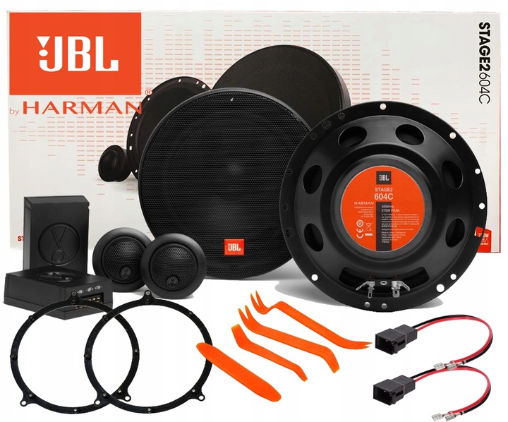 фото №1, Jbl stage2 604c динамики audi a3 8l a4 b5 a6 c5 tt