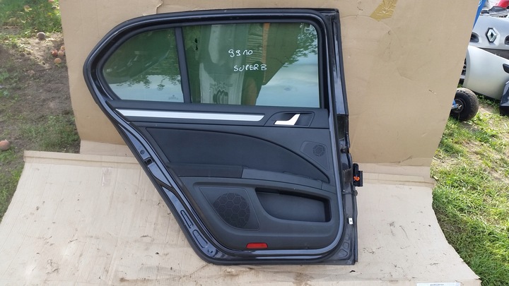 фото №6, Двері лівий зад skoda superb ii hb 9910
