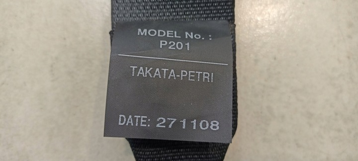 фото №4, Pas bezpieczństwa лівий зад opel agila b 1.2 16v