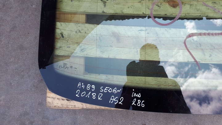 фото №6, A4 b9 8w s4 стекло кузовная зад sedan as2 18r