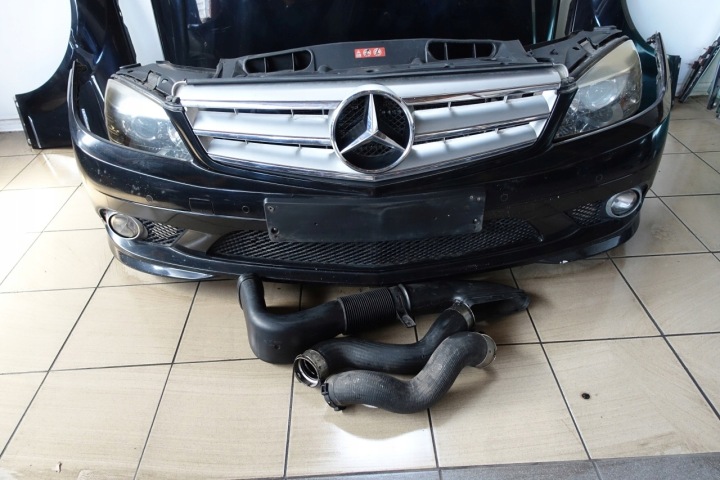 фото №8, Mercedes w204 перед капот бампер 2.2 197 передня панель підсилювач amg
