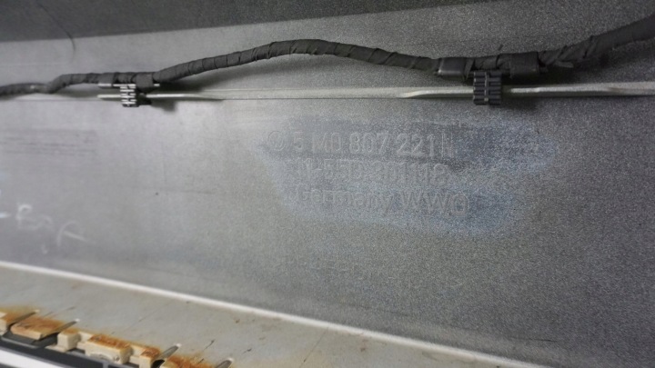 фото №15, Бампер перед передний vw golf 5 v 5+ plus рестайлинг 09-12 pdc lb9a 5m0807221n