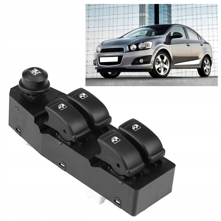 фото №13, Панель переключатель стекло do chevrolet aveo sedan