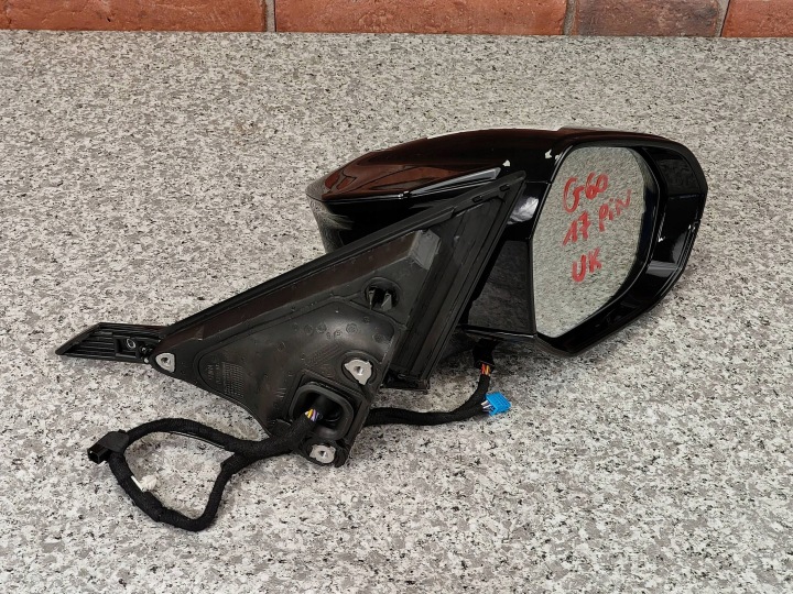 фото №9, Зеркало правое 17 pin bmw g60 g61 m5 g90 m-power камера треугольник uk rhd