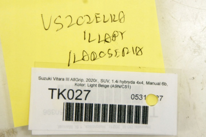 фото №5, Tk027 suzuki vitara iii прокладка крышки багажника кузовная