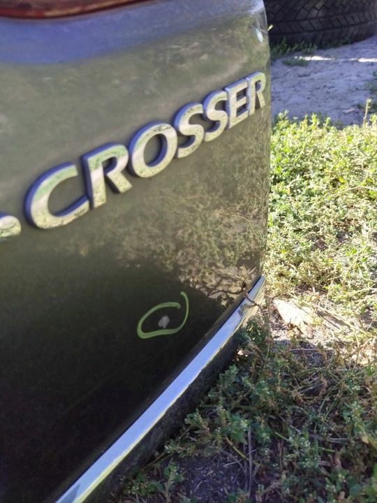 фото №3, Citroen c-crosser 07-12r крышка багажника зад x