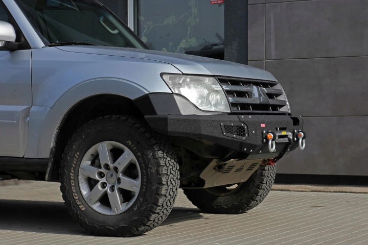 фото №16, Бампер передній сталевий mitsubishi pajero 4 v80 more 4x4