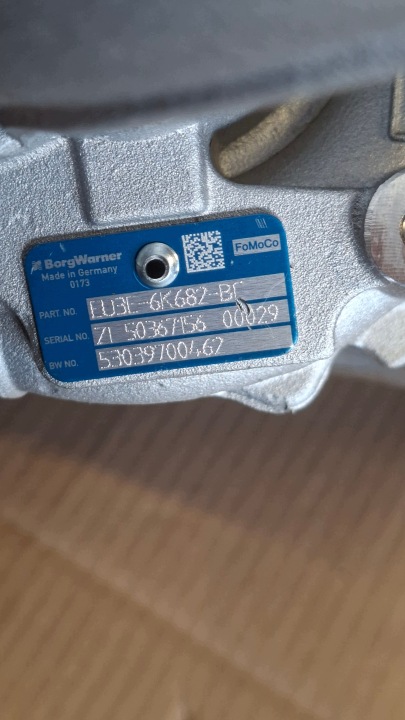 фото №4, Turbosprężarka ford land rover 2.0 ecoboost eu3e6k682bc