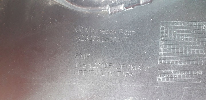 фото №12, Диффузор бампера зад mercedes sl amg r232 a2328855201