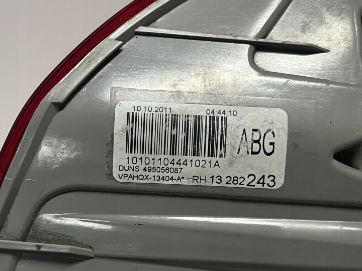фото №9, Opel astra iv j 09- фара задняя правая европа 13282243