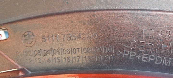 фото №14, Bmw x1 f48 рестайлінг 19- бампер перед оригінал g032