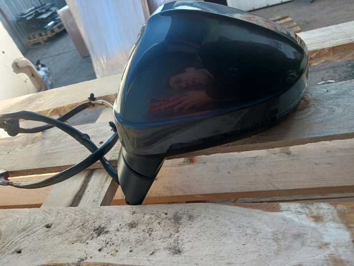 фото №12, Ліві дзеркало зовнішні audi a4 b9 дорестайлінг 15 pin контактів 15-19r lx7r