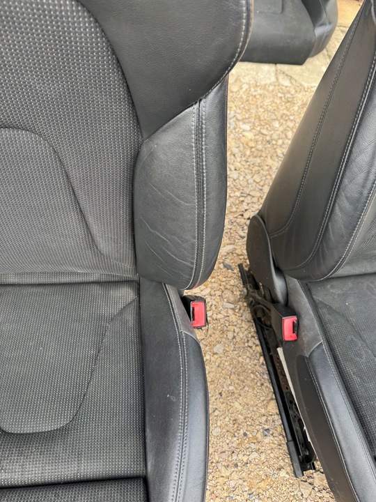 фото №7, Сидіння сидіння шкіряні напівшкіра диван підлокітник audi a4 b8 s-line - wawa