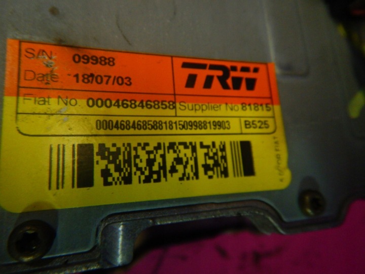 фото №6, Fiat stilo 01-10 1.9 jtd підсилювач електричні хрестовина 00046846858