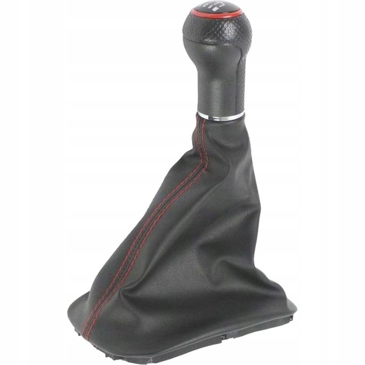 фото №4, Ручка зміни коробки передач + чохол vw passat b5 1996-2005 6 коробки передач