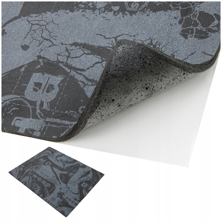 фото №16, Stp bromo піна+ butyl килимок шумопоглинаюча 2w1 12mm піна memory butylowa