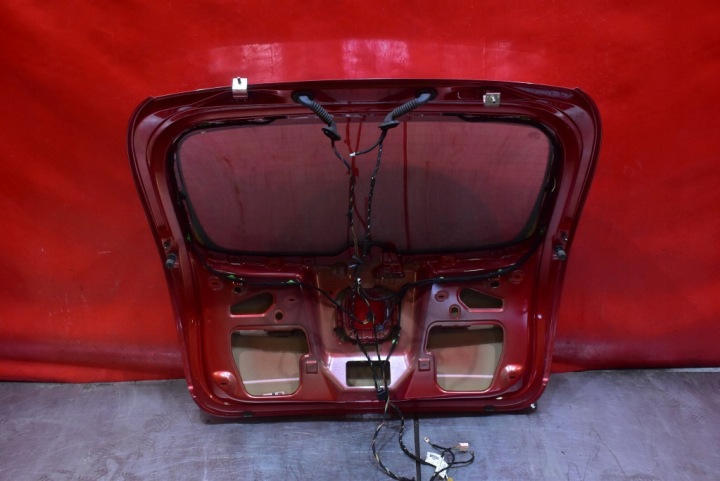 фото №13, Крышка багажника зад задняя красная seat altea 1 i 04-09