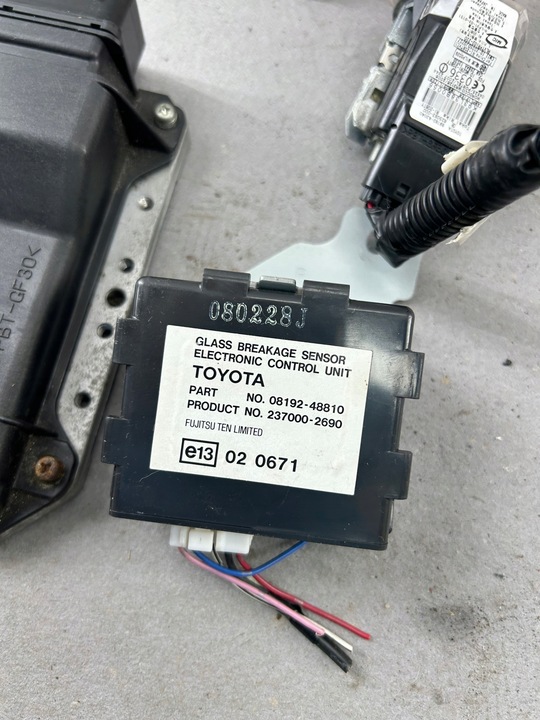 фото №11, Toyota rav4 iii 2.0 vvti компьютер ключ иммобилайзер набор 89661-42d30