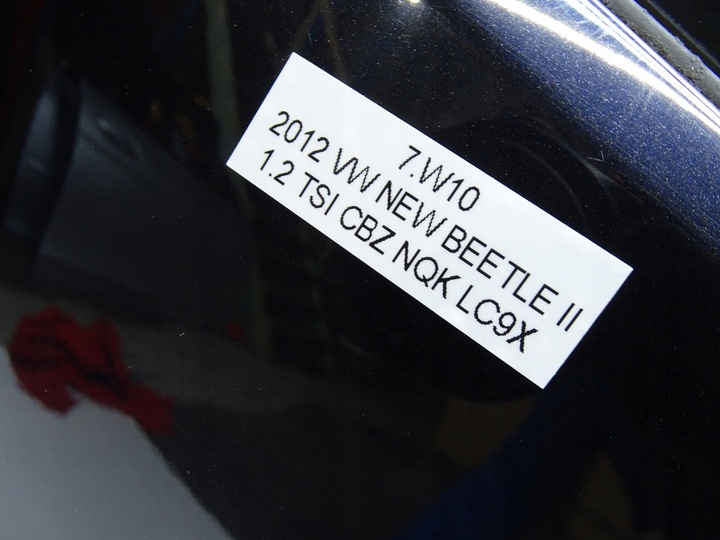 фото №14, Крышка зад задняя багажника з стекло lc9x vw new beetle 5c 11-17r