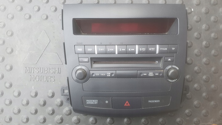 фото №8, Панель управление радио 4007 c-crosser mitsubishi outlander ii рестайлинг радио