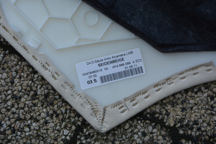 фото №15, Обшивка стойка d audi a8 d4 длинный 4h4868290a ec2