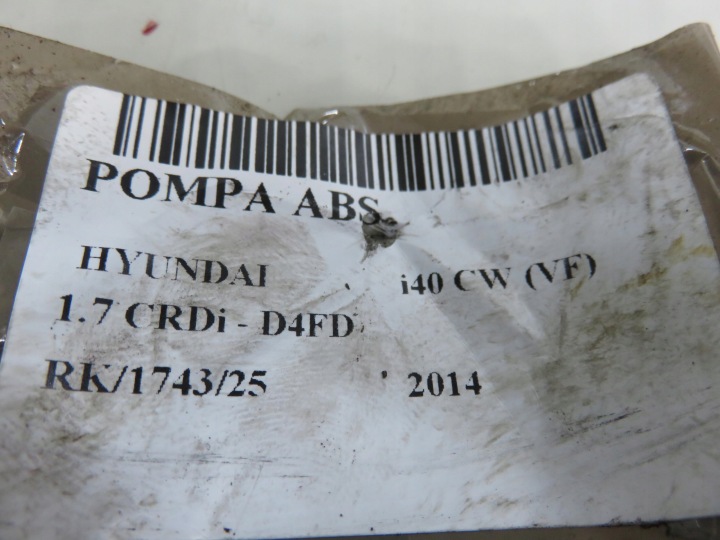 фото №9, Блок керування abs hyundai i40 cw vf 01115386abb 589203z570
