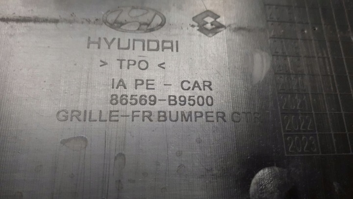 фото №9, Hyundai i10 2016-2019 рестайлинг бампер перед