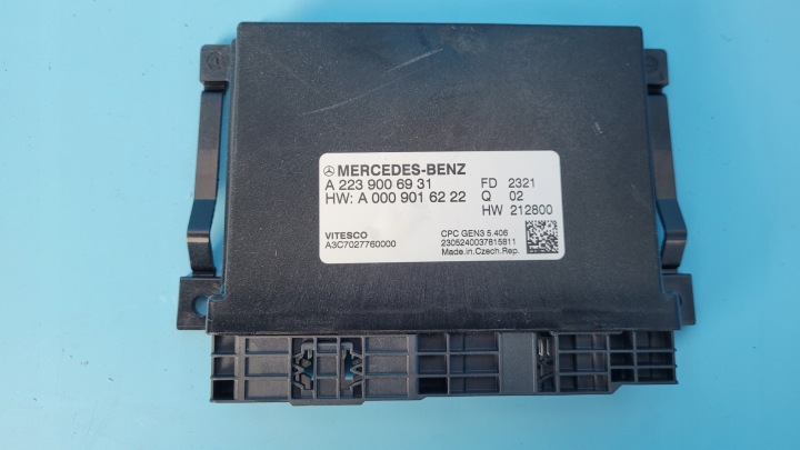 фото №15, Mercedes w206 c200 2.0 cdi модуль блок управления коробкой передач a2239006931
