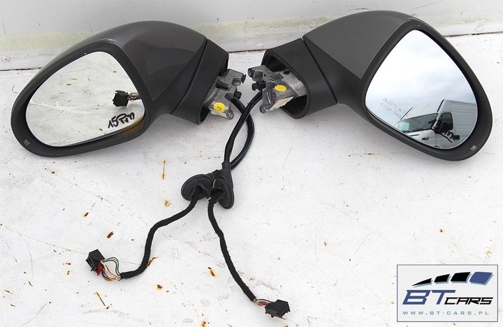 фото №6, Vw touareg зеркало внешние дверь левая 15pin lm7w 7p 7p6857501s 7p6 857