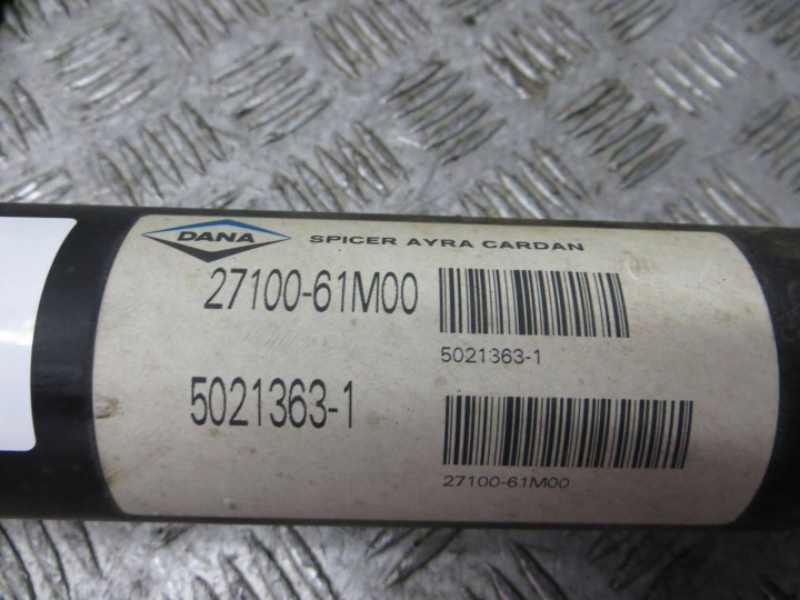 фото №8, Suzuki sx4 s-cross 1.4t вал привідний 27100-61m00