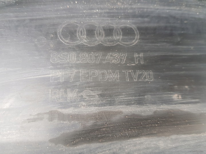 фото №9, Audi tt 8s0 s-line 14-18 бампер перед переднее