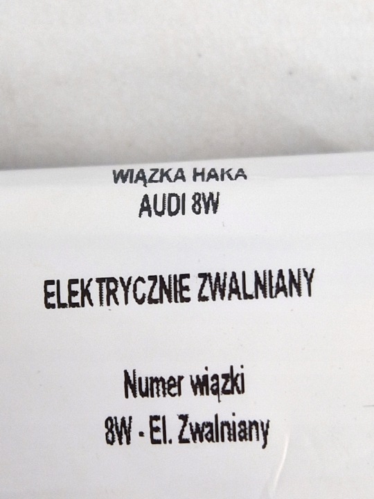 фото №11, Hak буксирувальний 8w0 audi a4 a5 8w0800491m 8w0 800 491 m комплект