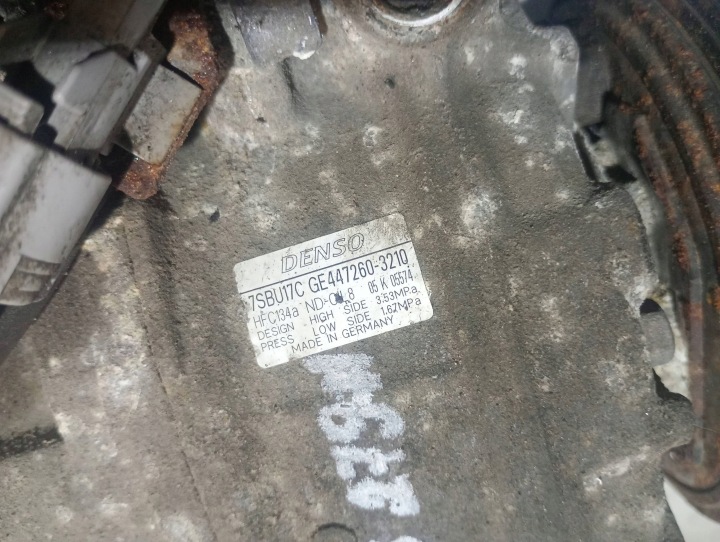 фото №6, Компрессор кондиционера bmw e60 7sbu17c ge4472603210