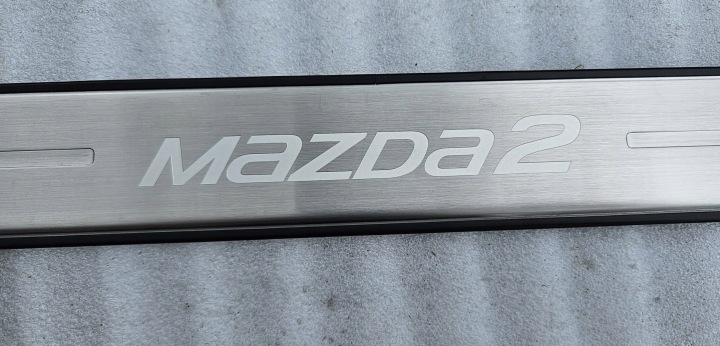фото №5, Молдинг декоративная порога новая mazda 2 216042713