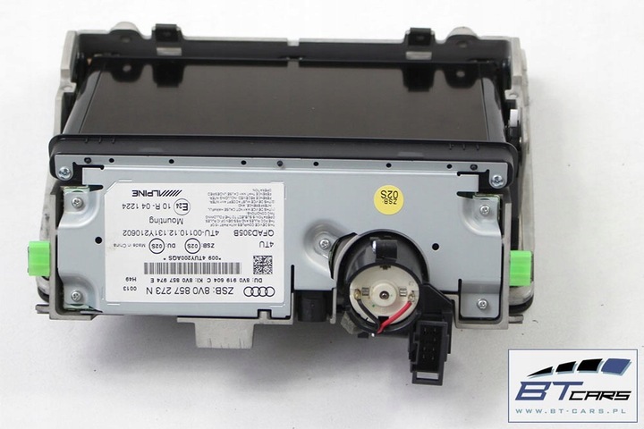 фото №13, Audi a3 набір mmi 3g+ монітор + зчитувач mib + панель 8v0035020d 8v0919604c