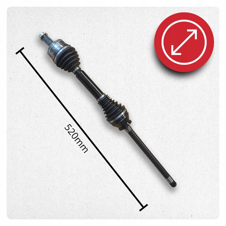 фото №4, Піввісь права range rover iii l322 4.2 4x4 нова