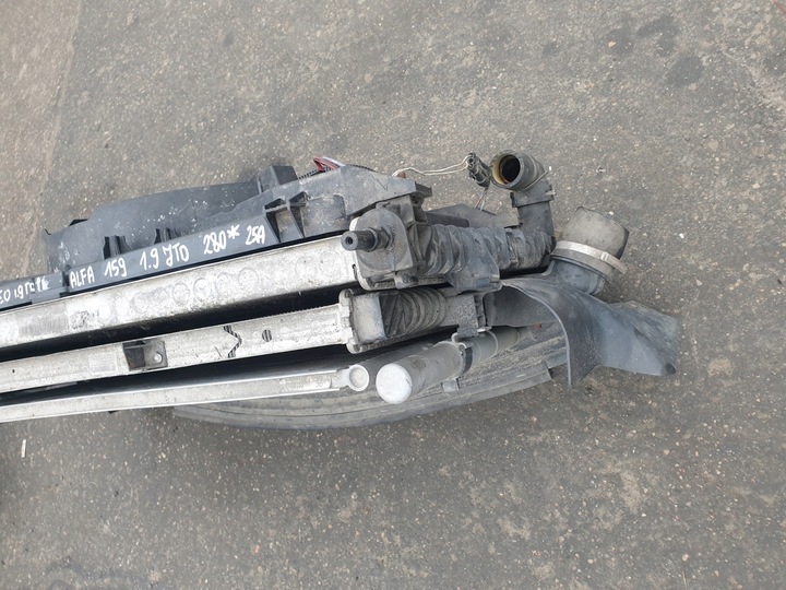 фото №5, Комплект радіатор alfa romeo 159 1.9 jtd