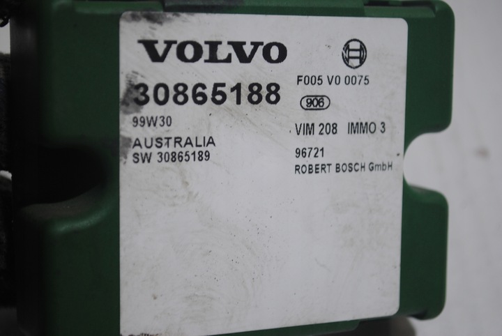 фото №7, Модуль иммобилайзера volvo оригинальный номер 30865188