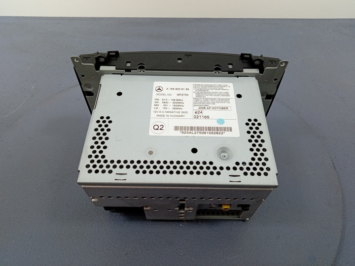 фото №6, Mercedes a клас w169 радіо cd заводські oem a1698206189