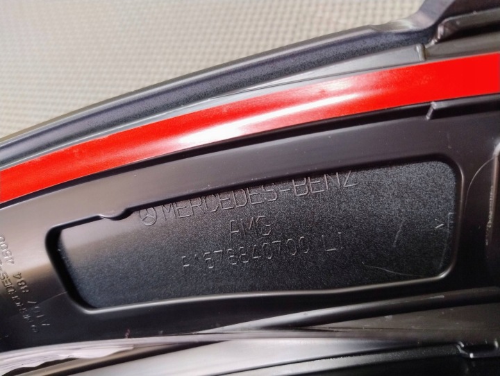 фото №6, Молдинг na крило ліве зад mercedes gle w167 amg a1678840700